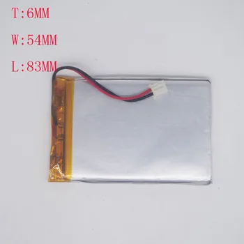 3,7 v Litij-polimer baterija 605483/605080 z zaščitno Odbor 3000 MA zgodba pralni Tablet PC