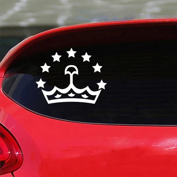 30685# Krono avto nalepke nalepke nepremočljiva nalepke za na avto zadnji odbijač okno vinil die cut