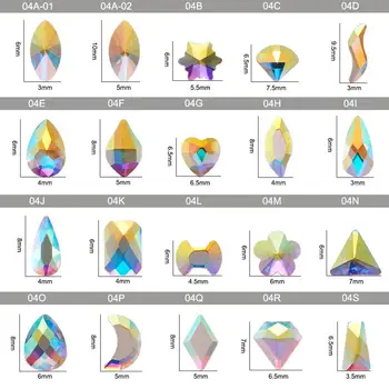 3D Posebne oblike Vaja Nohtov Okrasnih Snežinka v obliki Srca Ravno Dno Diamond Gel za Nohte, Kristalno Manikura Umetnosti Kamni