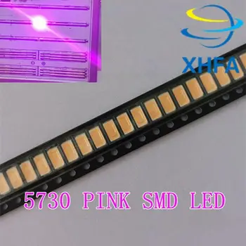 4000PCS 5630/5730 SMD/SMT roza Luči čip svetilke LED DOBRE kakovosti kristalno Jasno kroglice LED ČIP 5730 Roza smd led