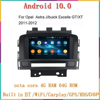 4G RAM-a, Android 10 Avto večpredstavnostna DVD Predvajalnik, wifi, BT, GPS map Radio DVR kamera OBD2 Za buick Excelle gt xt Vauxhall Astra Verano