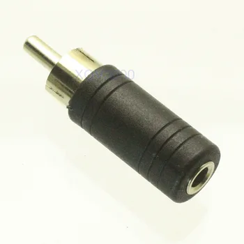 4pcs Adapter pretvornik 3,5 mm ženski TRS na RCA TV moški vtič za Stereo Slušalke