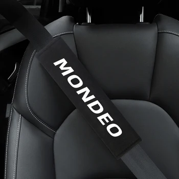 4pcs/set Avto vratu blazine mehko vzglavnik Avtomobila Varnosti varnostni Pas, prevleke za Ford MONDEO Auto Dodatki Notranjost