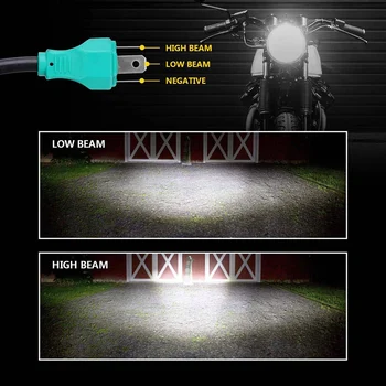 5.75 Palčni Spremenjen Prednji Smerniki LED Smerniki Spremenjen motorno kolo Luči za Meglo