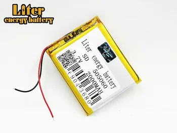 505060 3,7 V 2000mAh li litij-polimer lipo baterija za polnjenje MP3 GPS navigator DVD, igrače, električni moči banke Tablet PC