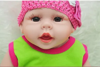 52 cm za Celotno Telo, Silikonski Vinil Prerojeni Baby Dekle Lutka Novorojenčka Veren Ročno izdelane Igrače in Darilni s Krpo, Se Lahko Pranje