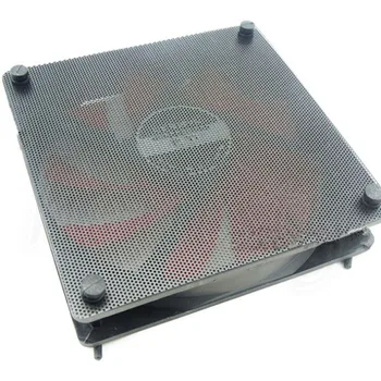 5PCS/veliko 120mm Cuttable Črno PVC, PC Fan Prahu Filter za prah Case Računalnik Očesa