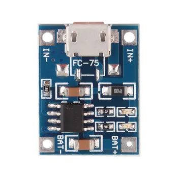 5V Mini MICRO USB 1A TP4056 Litijeva Baterija Modul Li ionskih Baterij za Polnjenje Polnilnik Odbor Modul Debelo