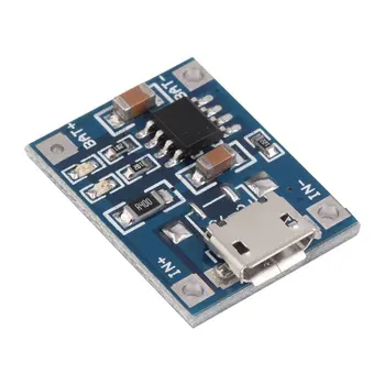 5V Mini MICRO USB 1A TP4056 Litijeva Baterija Modul Li ionskih Baterij za Polnjenje Polnilnik Odbor Modul Debelo