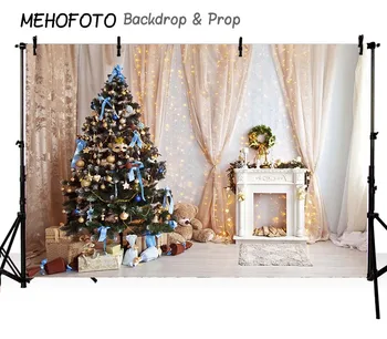 5X7ft Božično zabavo, Novo Leto Doma Dekor Dojenček, Otrok, Fotografiranje Družin po Meri Fotografske Kulise Za Foto Studio