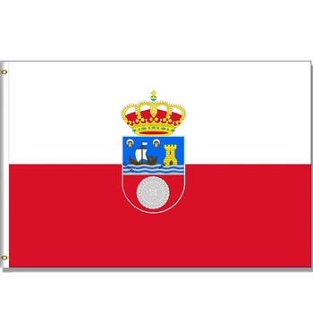 60X90CM/90X150cm/120X180CM Cantabria Zastavo Španije Banner banner 100D Poliester medenina grommets, notranja zunanja meri zastavo