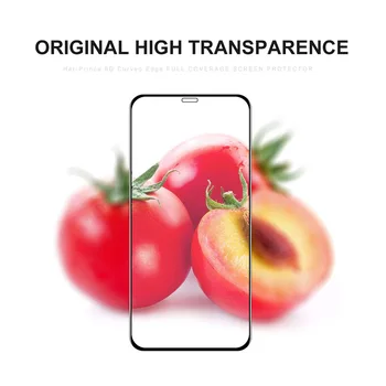 6D Ukrivljen 9H Kaljeno Steklo za iPhone 12 mini Max Pro Anti-Blue Ray/Prstnih/Olje Ultra Tanek Polno Zajetje Screen Protector