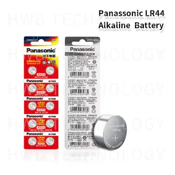 6pc PANASONIC LR44 A76 AG13 0%Hg SR1154 357 LR 44 1,5 V Celice, baterije, baterije Za kalkulator 0%Hg