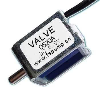 6V/12V Mini Elektromagnetno Magnetni Ventili Običajno Odprta DC Odvodni Ventili U50A