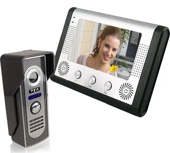 7inch prostoročno LCD barvni video vrata telefonski sistem za villa