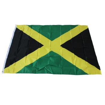 90x150cm Jamajški Zastavo Poliester Banner Notranja Zunanja Doma Dekoracijo JM Zastav Poliester Nacionalne Zastave