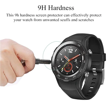9H Jasno Kaljeno Steklo Za Huawei Watch Gt 2e GT 2 Pro 46mm GT2 42mm GS Pro Čast Magic Straže 2 Zaslon Zaščitna folija