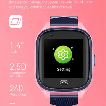 A60 Otrok Smartwatch WIFI 4G Fitnes Zapestnica Gledam Povezava GPS IP67 Nepremočljiva Baby Smartwatch vs A36E
