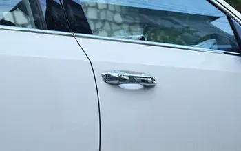 ABS Chrome Strani Vrat Ročaj Kritje Trim 8pcs za Skoda Octavia MK3 A7 -2019