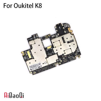 AiBaoQi Novo Izvirno mainboard 4G+64 G ROM Motherboard flex kabel odbor za Oukitel K8 Android 8.0 MTK6750T Okta Core Telefon