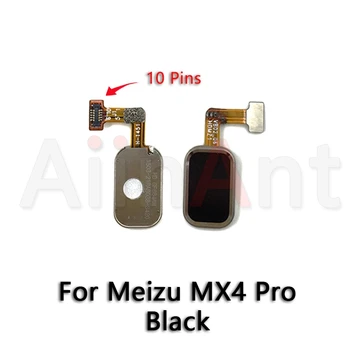 Aiinant Original Domov Ključ Gumb Dotik ID Prstnih Senzor Flex Kabel Za Meizu MX4 4 MX Pro Doma Flex