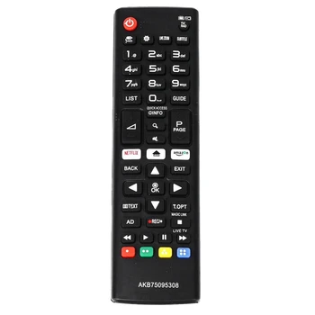 AKB75095308 Smart TV Daljinski upravljalnik angleški Zamenjava za LG HD Smart TV Nova
