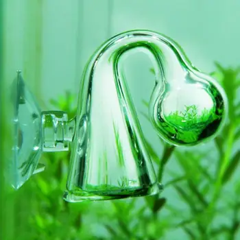 Akvarij CO2 Monitor Steklo Spustite Ogljikovega Dioksida Žogo Spremljanje Kazalnika Za dolgoročni Nadzor Tester PH Tester za Preverjanje Dobave