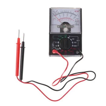 Analogni Multimeter Orodje DC/1000V AC Voltmeter 250mA Ampermeter 1K Odpornost Meter