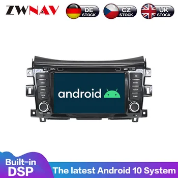 Android 10 PX6 4+64 G z DSP Carplay IPS Zaslon Za NISSAN NP300 Navara + IPS Avto multimedijski Predvajalnik, vodja enote DVD Predvajalnik