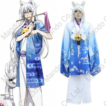 Anime Gugure! Kokkurisann Kohina Ichimatsu Cosplay Kostum Mans Japonski Kimono 4pcs Obleko za noč Čarovnic Cosplay Stranka Obleko