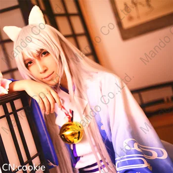 Anime Gugure! Kokkurisann Kohina Ichimatsu Cosplay Kostum Mans Japonski Kimono 4pcs Obleko za noč Čarovnic Cosplay Stranka Obleko