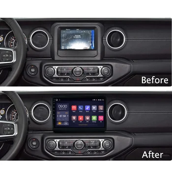 Autoradio android auto 2 32 G za Jeep Wrangler 4 JL 2018 2019 avto radio coche audio 1 din mini cooper stereo bluetooth navigator