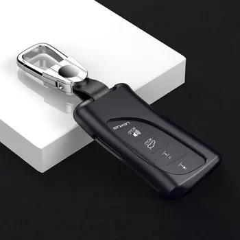 Avto ključ vrečko kritje Držalo za Lexus 2018 ES ES300h ES350 ES200 ES260 LS350 LS500h Zlitine Keychain Tipko Primeru Lupini za avto styling