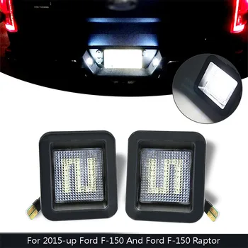 Avto LED Tovornjak 12V Belo Številko registrske Tablice Luči Zbora Za-2019 Ford F-150 ali F-150 Raptor Dodatki Zunanjost