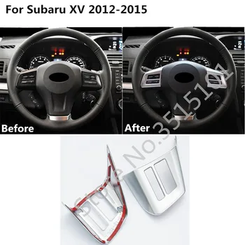 Avto Notranji Detektor Palico Volan Notranje zadeve Kit Trim Okvir Plošče Nape 2pcs Za Subaru XV 2012 2013 2016
