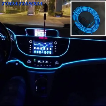 Avto Okrasni LED Trak Svetlobe, Neon, Luči za alfa romeo giulia mercedes gla tiguan 2018 renault kadjar jeep compass 2018