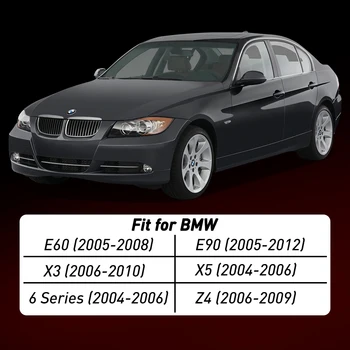 Avto Prestavna Ovratnice za BMW E60 E90 X3 X5 Z4 6 Series Dodatki Avto Usnje Prestavi Glavo prestavna Ročica Pokrov so Primerni za BMW E60 E90