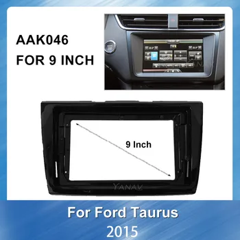 Avto radio Dash Gori Trim Kit Fascijo Okvir Za Ford Taurus GPS Navigacijsko Ploščo Armatura Vgradna Namestitev Okvirja Trim Kit