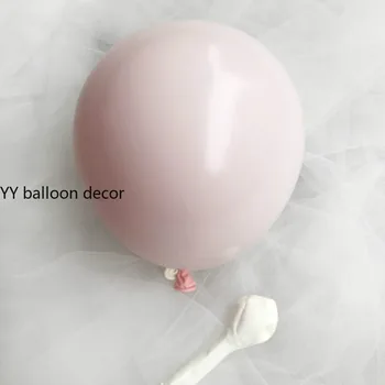 Baby Tuš DIY Retro Umazano Roza Balon Garland Arch Kit Rose Zlata Beli Baloni za Rojstni dan Poroke Stranka globalni Dekoracijo