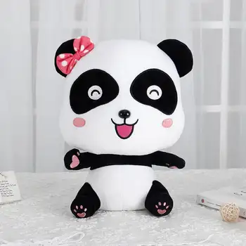 BabyBus 20/32/50 Srčkan Panda Plišastih Igrač Mehko Polnjene Lutke Za Otrok Darilo Za Rojstni Dan