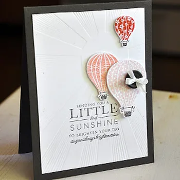 Balon Rezanje Kovin Matrice za DIY Scrapbooking Kartice Album Dekoracijo Ročno izdelan Okrasni Papir Obrti, Nove 60*50mm
