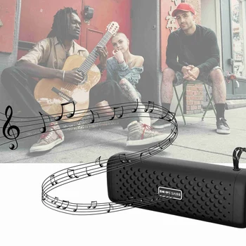Barierami Bas L16 Brezžični Bluetooth Zvočnik Nepremočljiva Prenosni Zunanji Stolpec Zvok Polje Zvočnik z Mic Tf Fm Aux