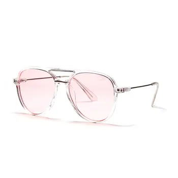 Barvita Sončna Očala Moda Multi Barvne Sončna Očala Ženske, Oblikovalec Kovin, Plastike Odtenki Party Očala Kažejo Gafas De Sol Mujer