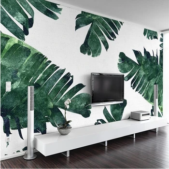 Beibehang Osebnost banana rastlin TV ozadju stene po meri, velika zidana okoljske ozadje de papel parede par quarto