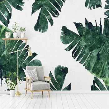 Beibehang Osebnost banana rastlin TV ozadju stene po meri, velika zidana okoljske ozadje de papel parede par quarto