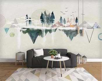 Beibehang steno papirjev doma dekor sodobno minimalistično osebnost geometrijsko abstraktne krajine zidana TV ozadju stene ozadje