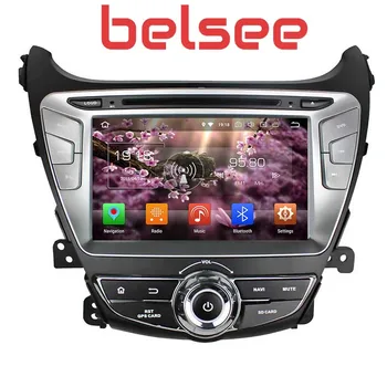Belsee za Hyundai Elantra android 8.0 Vodja Enote IPS Zaslon na Dotik Radio Večpredstavnostna DVD GPS Navi Jedro Octa PX5 4G+32 G