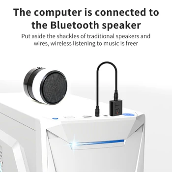Bluetooth Brezžični Oddajnik Bluetooth 5.0 Sprejemnik Tok Kot HI-fi Stereo Audio izhod za Slušalke Glasbe Adapter za Avto, TV Zvočnik