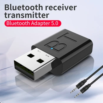 Bluetooth Brezžični Oddajnik Bluetooth 5.0 Sprejemnik Tok Kot HI-fi Stereo Audio izhod za Slušalke Glasbe Adapter za Avto, TV Zvočnik