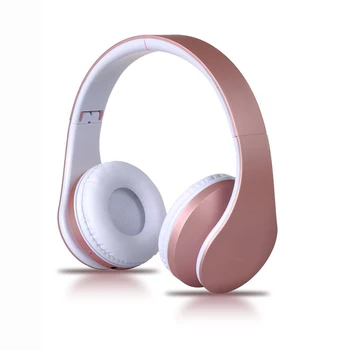 Bluetooth Slušalke Nad Uho Brezžične Slušalke Stereo Hi-Fi Zložljive Slušalke z Mikrofon FM Radio za Prenosni RAČUNALNIK Pametni telefon